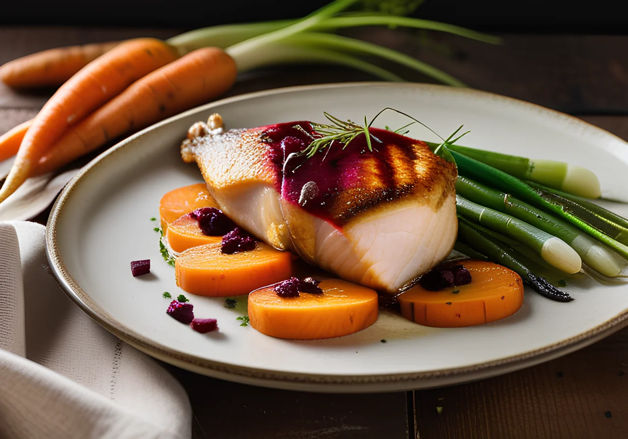 Pan-Seared Perch Chicken Breast
