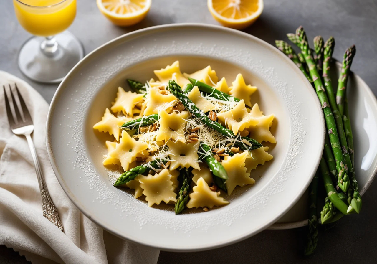 Pasta with Ricotta Lemon Sauce