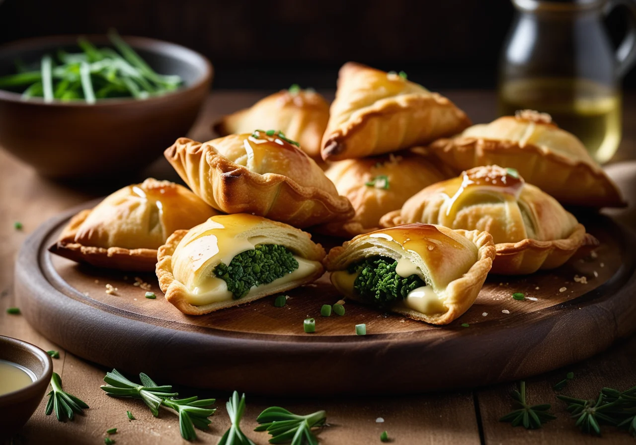 Fried Pastry Filled with Artichoke
