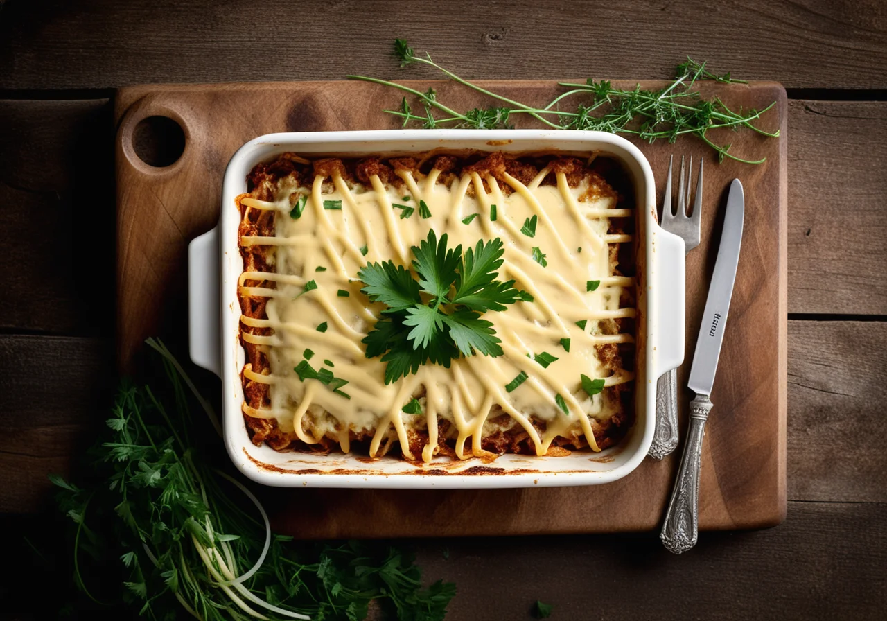Sauerkraut Lasagna