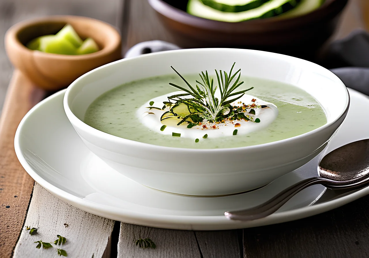 Yogurt Cucumber Soup
