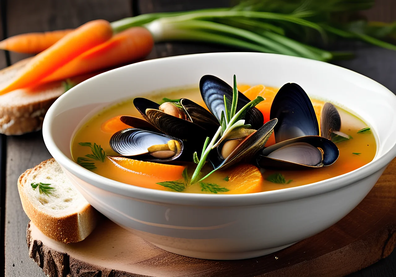 Italian Mussel Soup (Zuppa di Cozze)