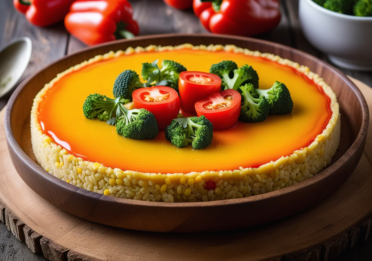 Rice Flan with Vegetables