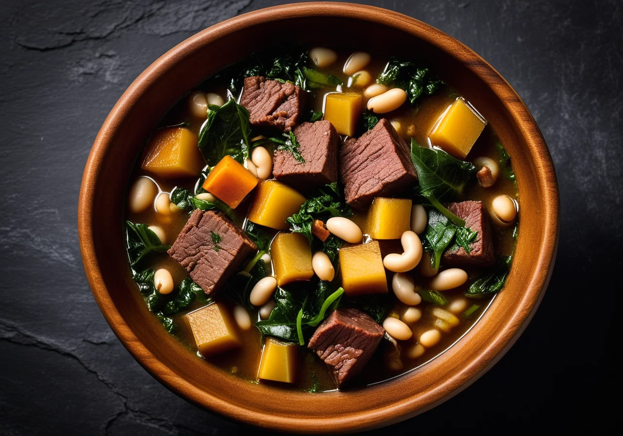 Bean-Meat Pot