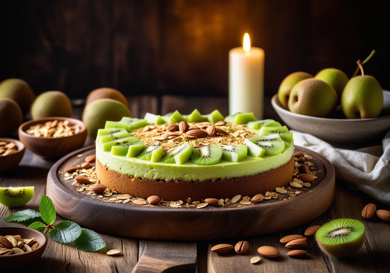 Ricotta Kiwi Cake