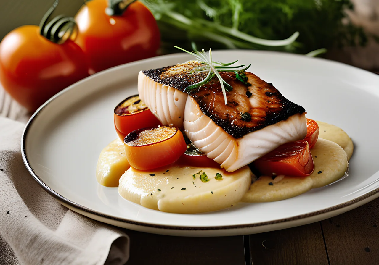 Cod with Parsnip and Swede Mash