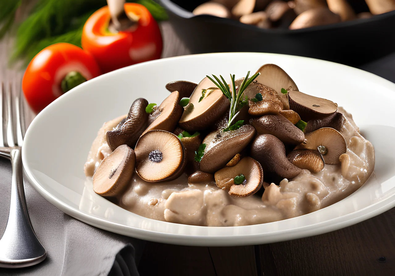 Creamy Mushroom Skillet