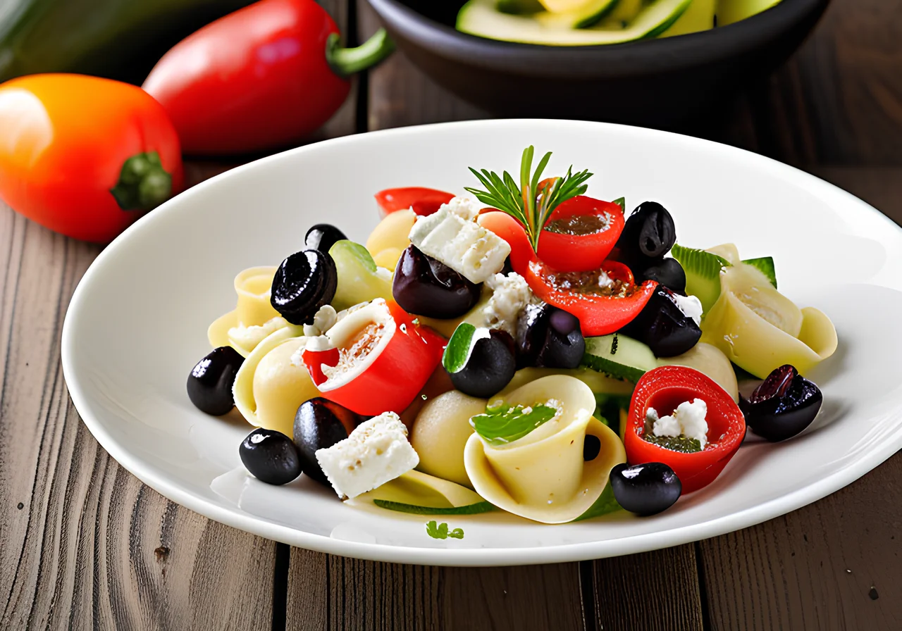 Tortellini Salad with Feta