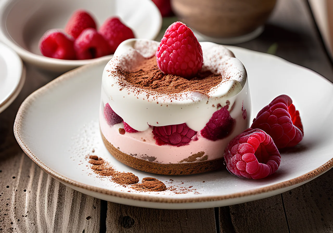 Fruity Quark-Raspberry Cream