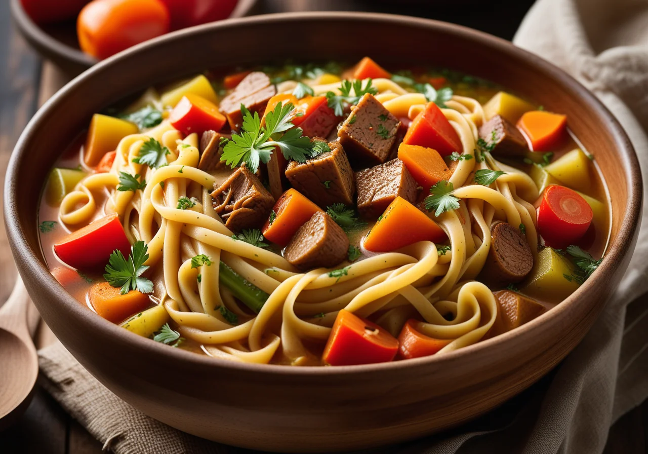 Noodle Vegetable Stew