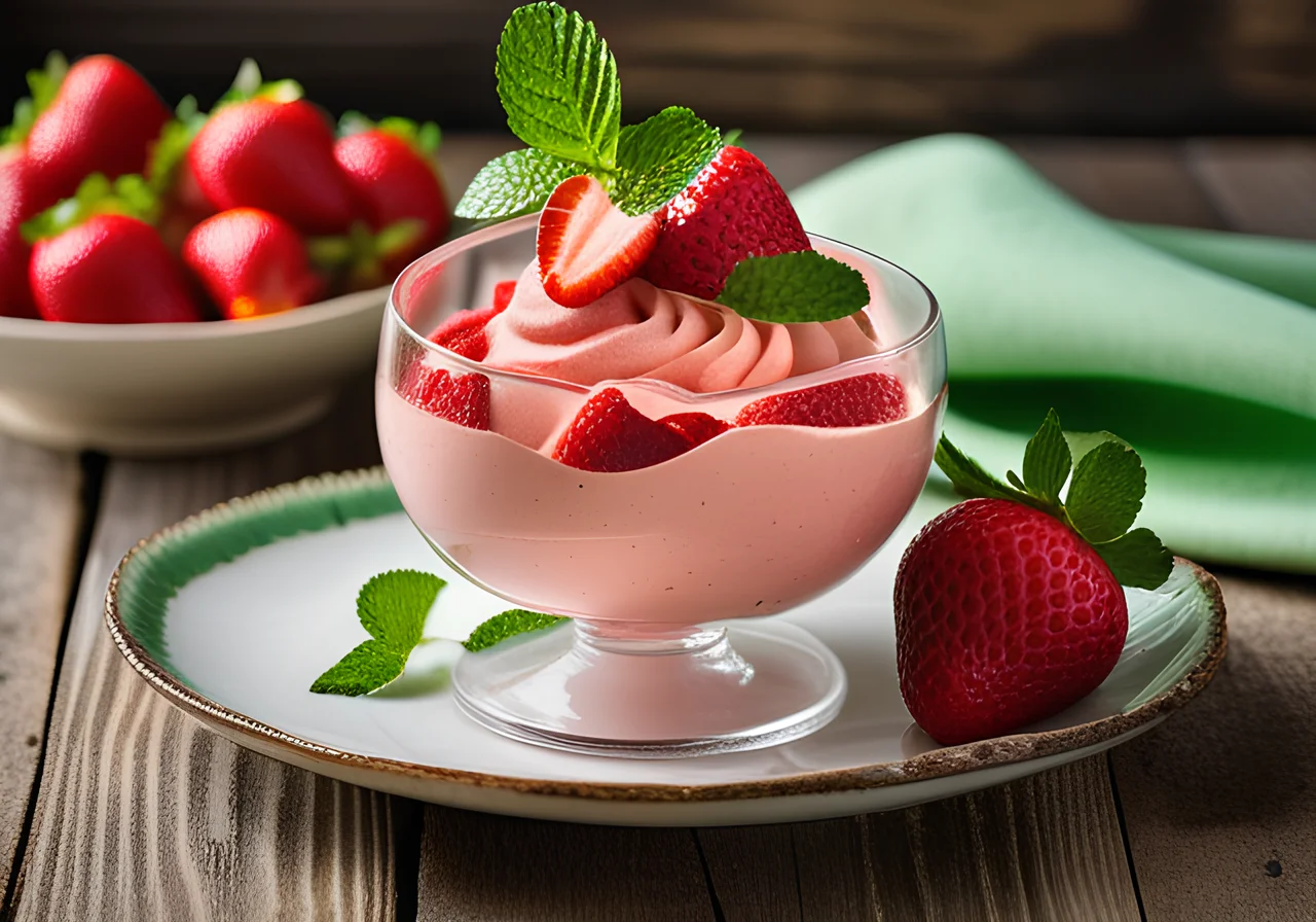 Strawberry Mousse