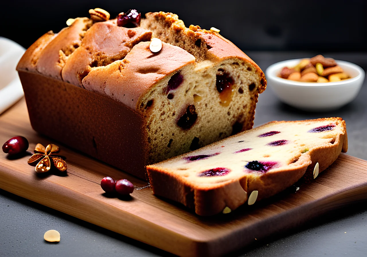 Nutty Fruit Bread
