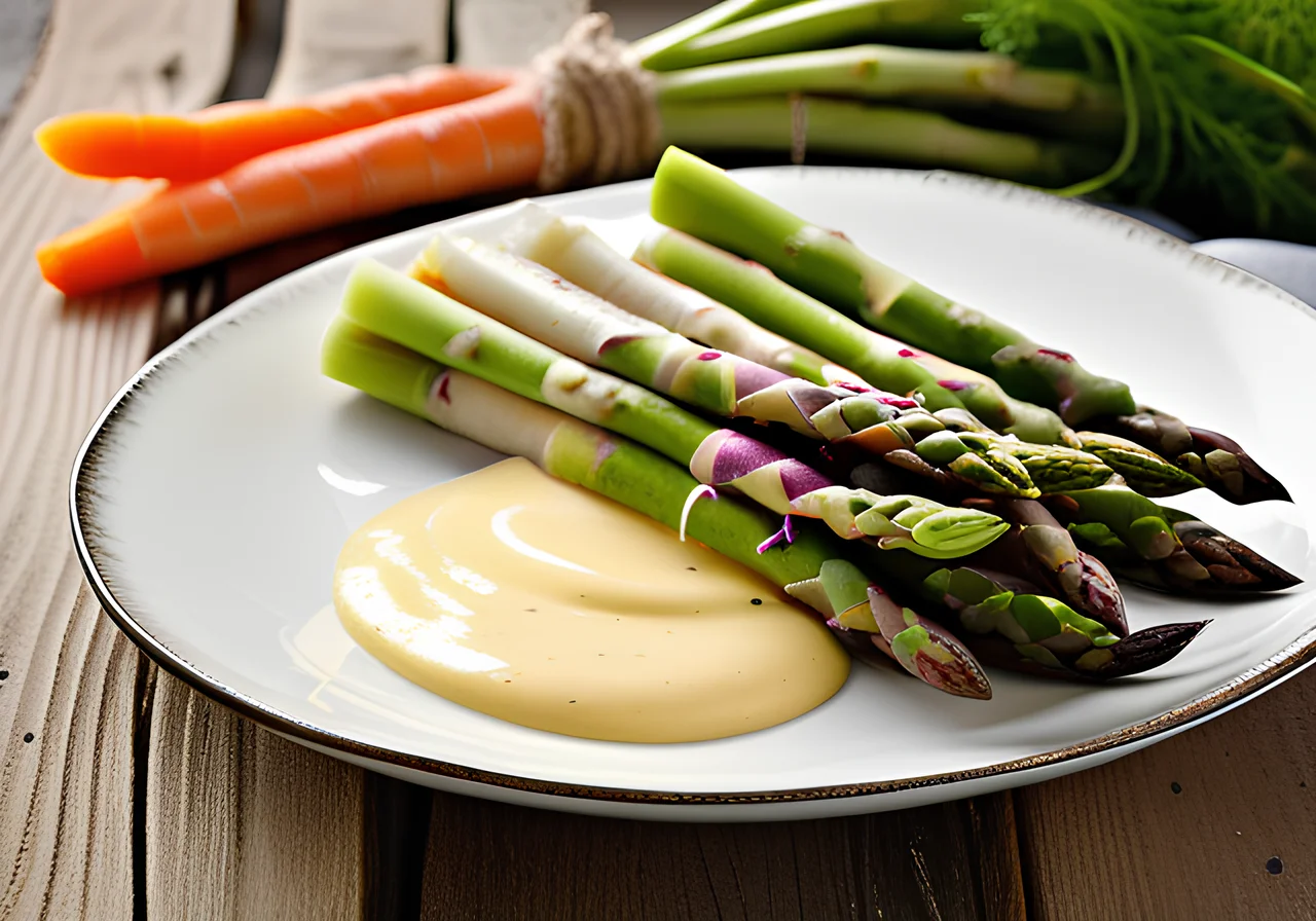 Asparagus with Hollandaise Sauce