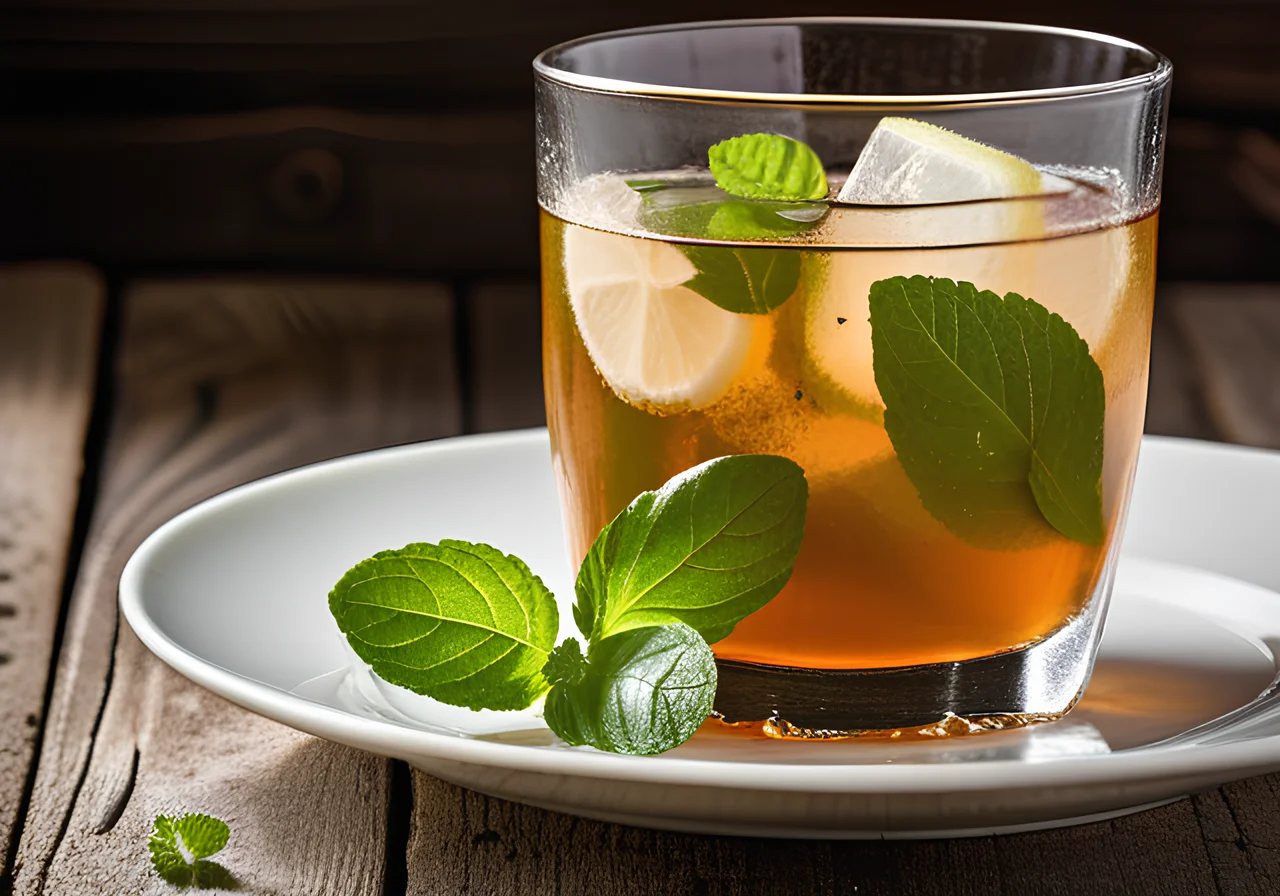 Peppermint Iced Tea