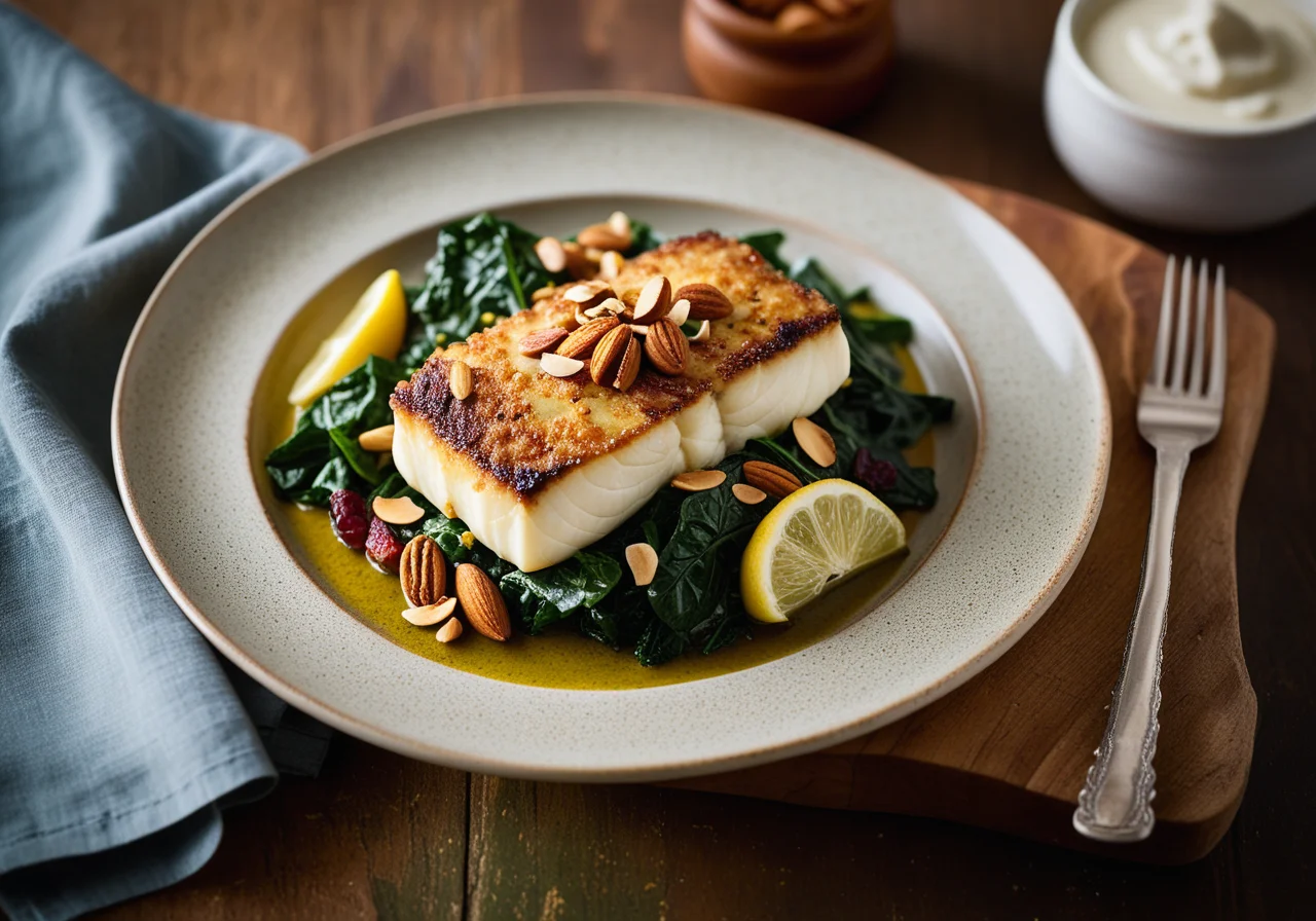 Pan‑fried Atlantic Cod