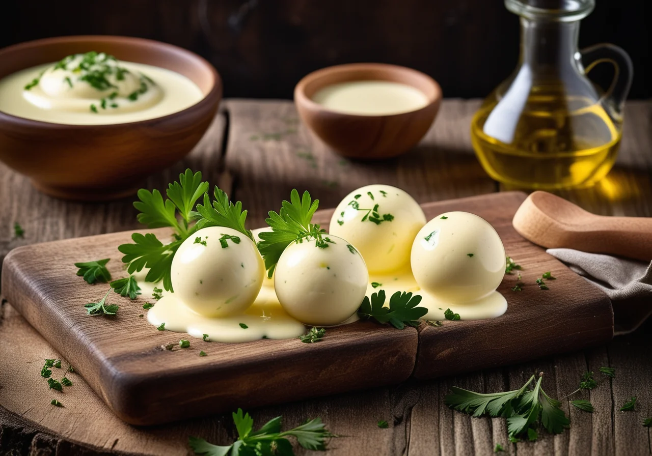 Yogurt Quark Balls with Herbs