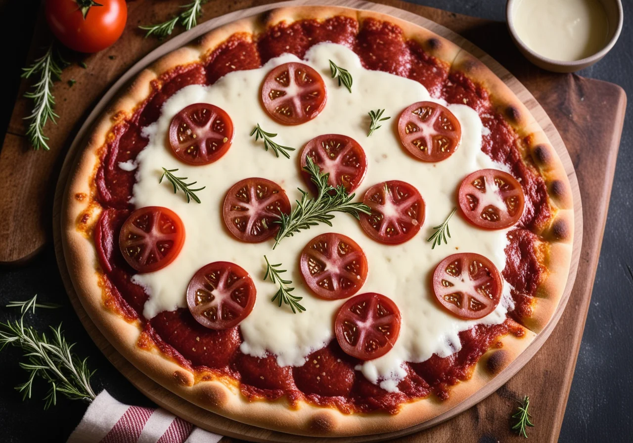 Salami Pizza