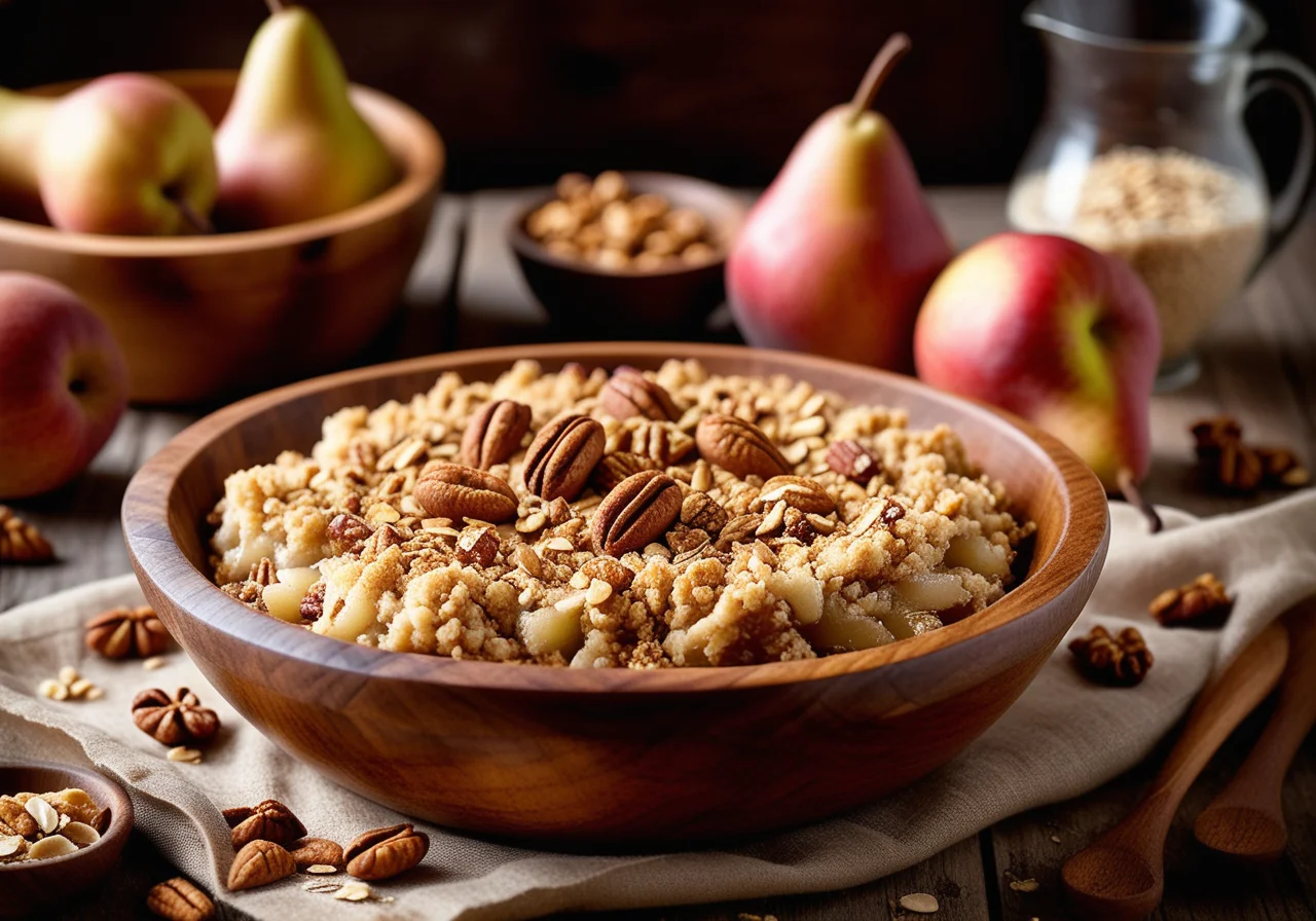 Pear Oat Crumble