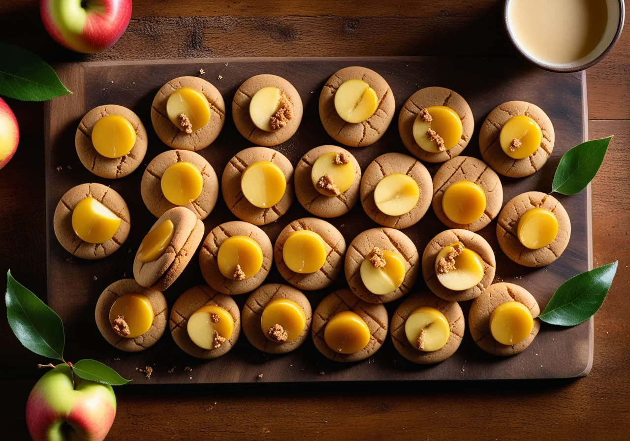 Cookie Bites with Apple Filling