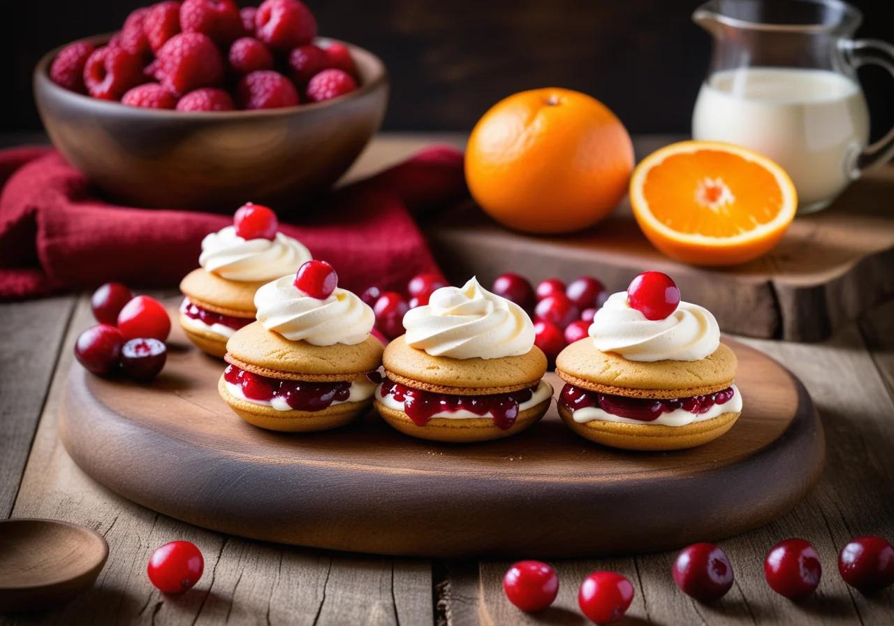 Whoopie Pies with Fruit