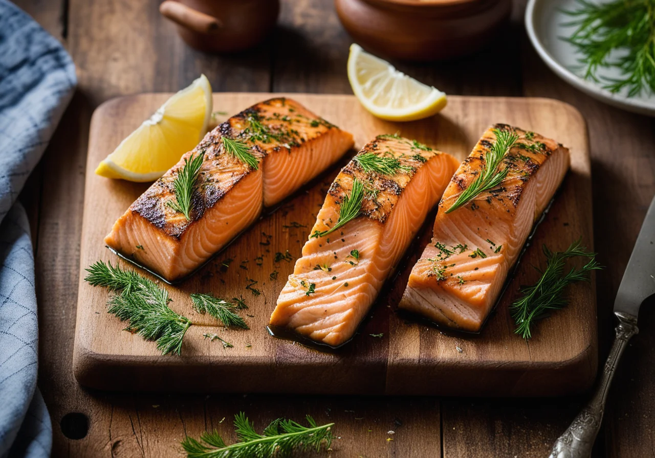 Oven-Baked Salmon Fillets