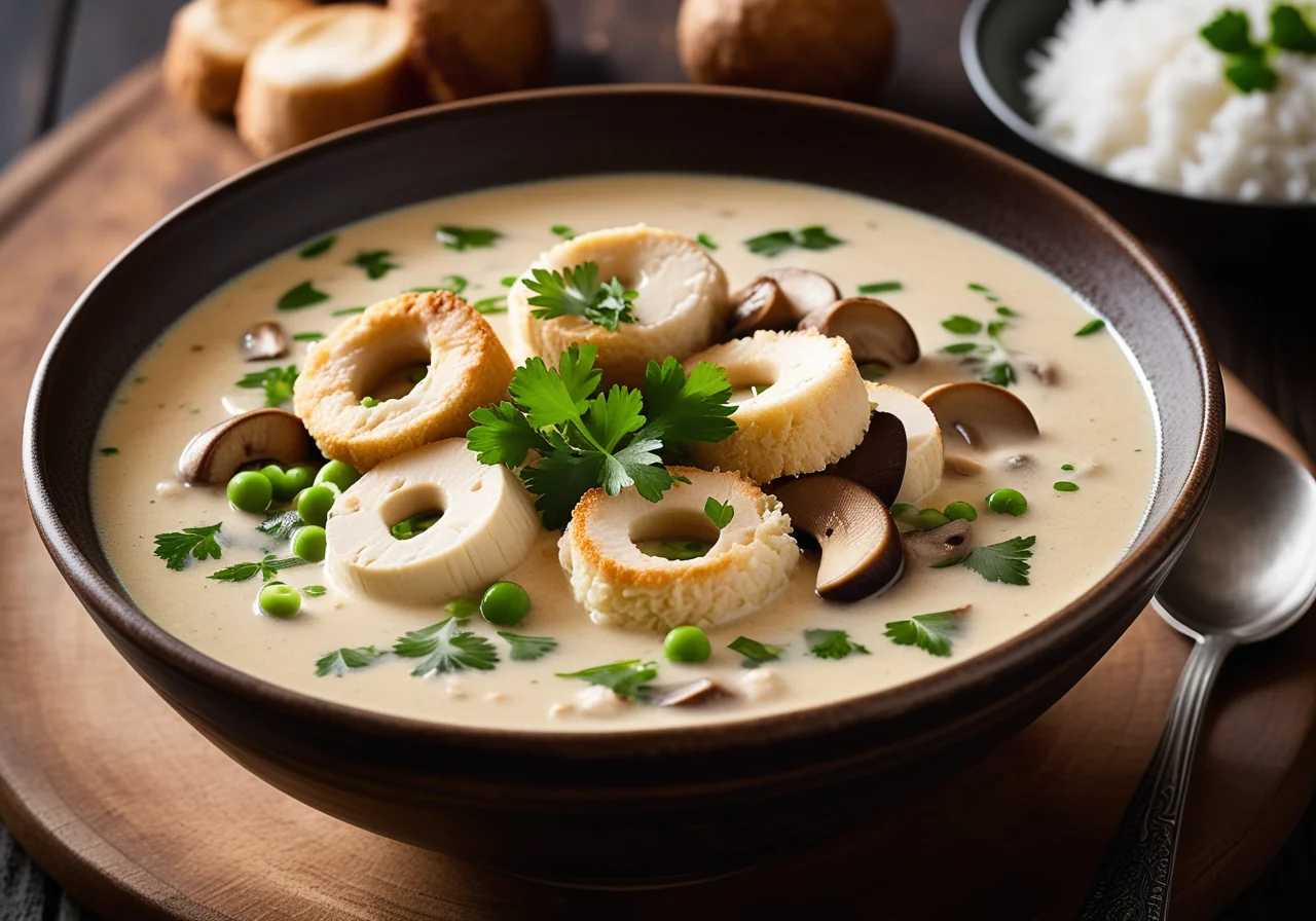 Chicken Stew with Coconut Milk