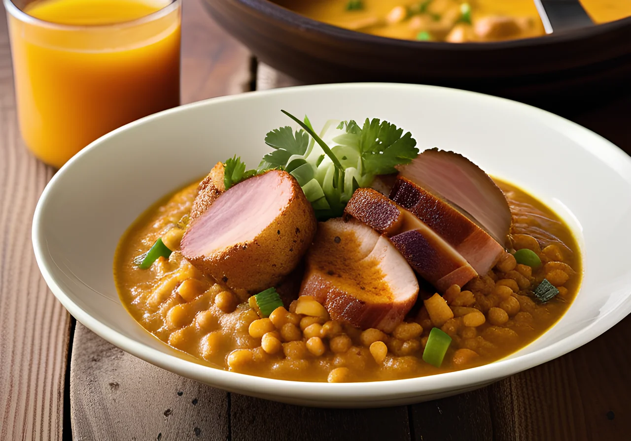 Lentil-Potato Stew with Turkey