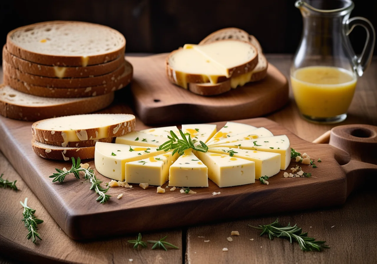 Marinated Sour Milk Cheese