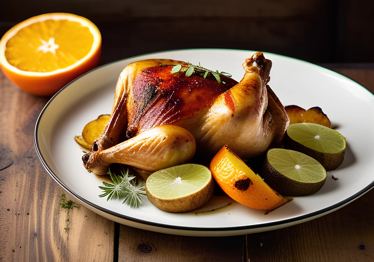 Chicken with Oven Roasted Potatoes