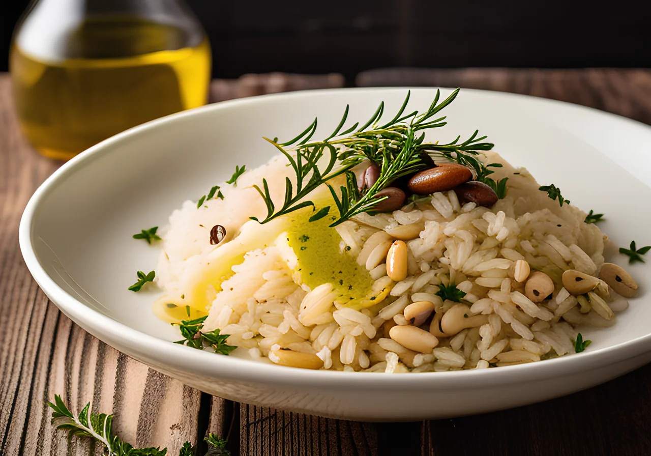 Thyme Bean Rice