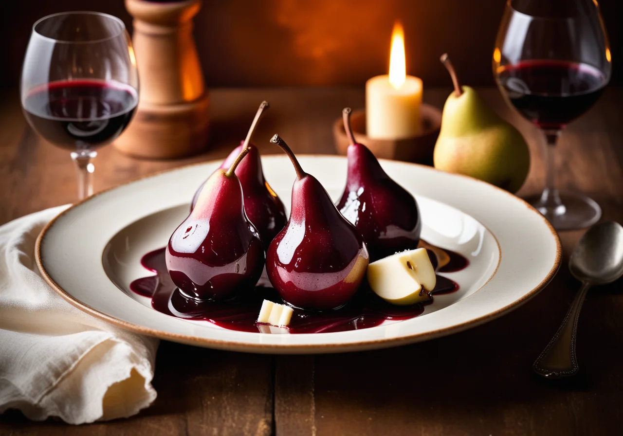 Red Wine Pear