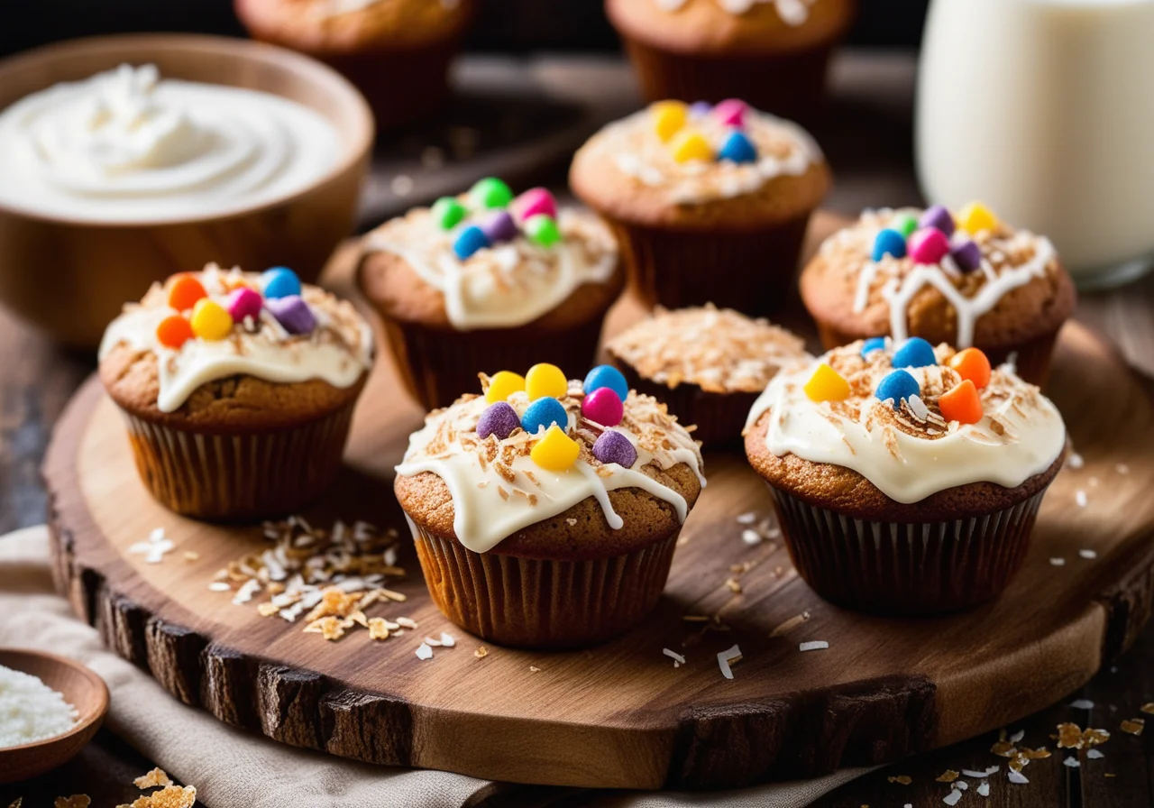 Cute Muffins for a Baby Shower