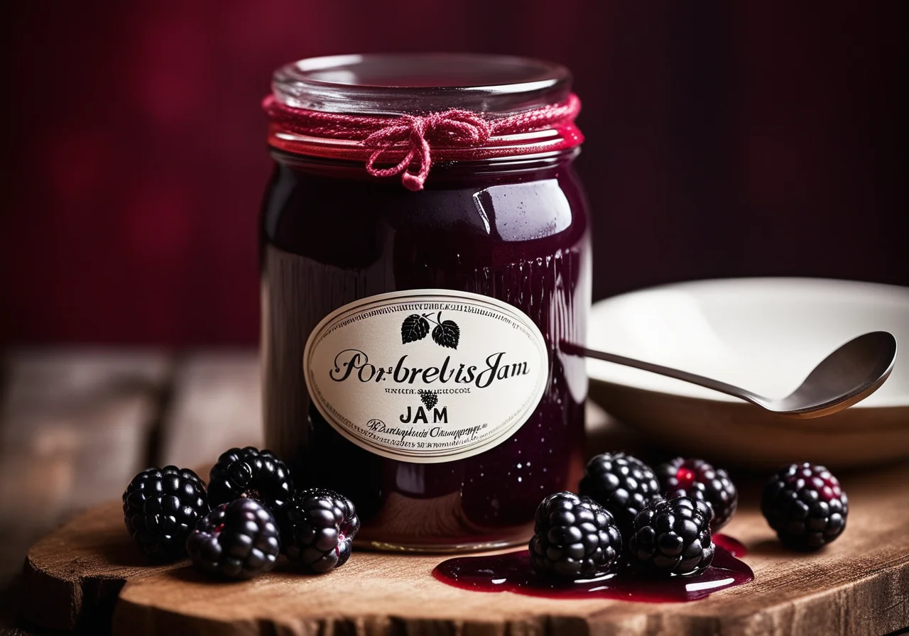 Blackberry Champagne Jam