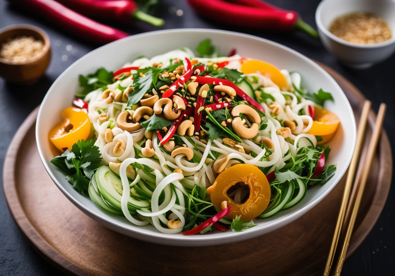 Glass Noodle Cashew Salad