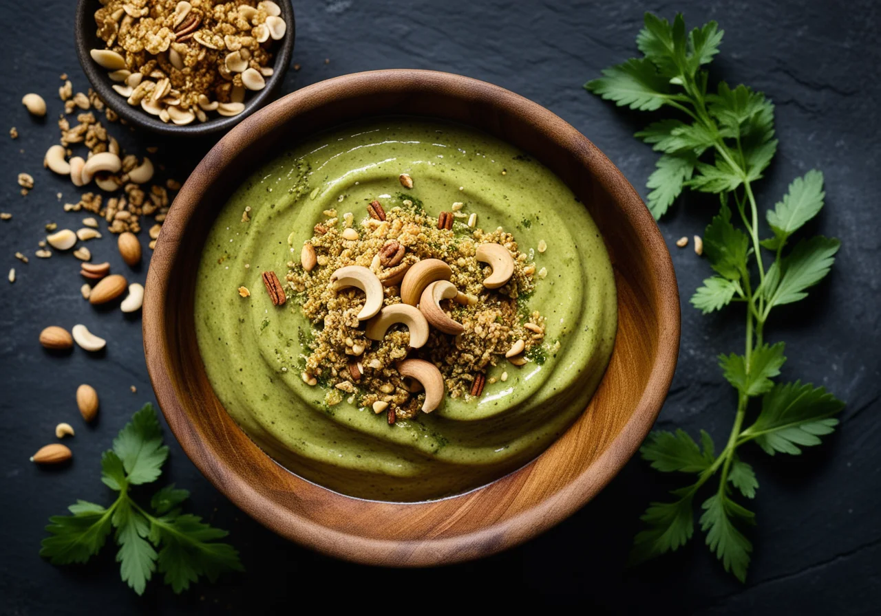 Coriander-Persil Pesto