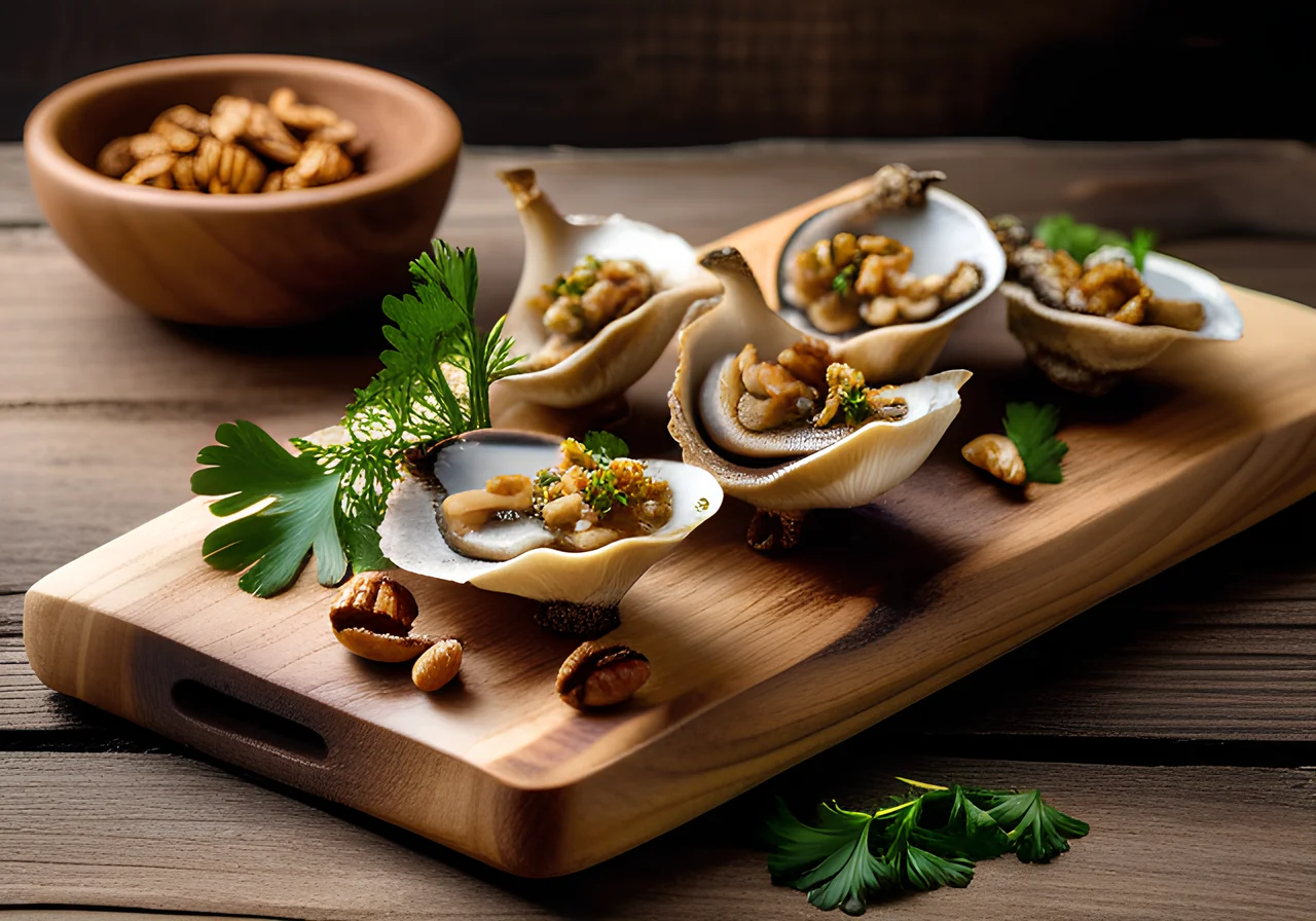 Grilled Oyster Mushrooms