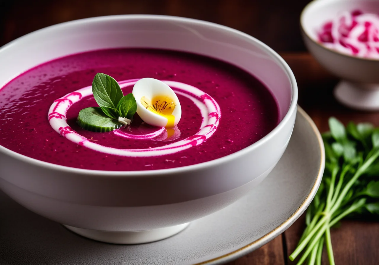 Cold Beetroot Soup (Chlodnik)