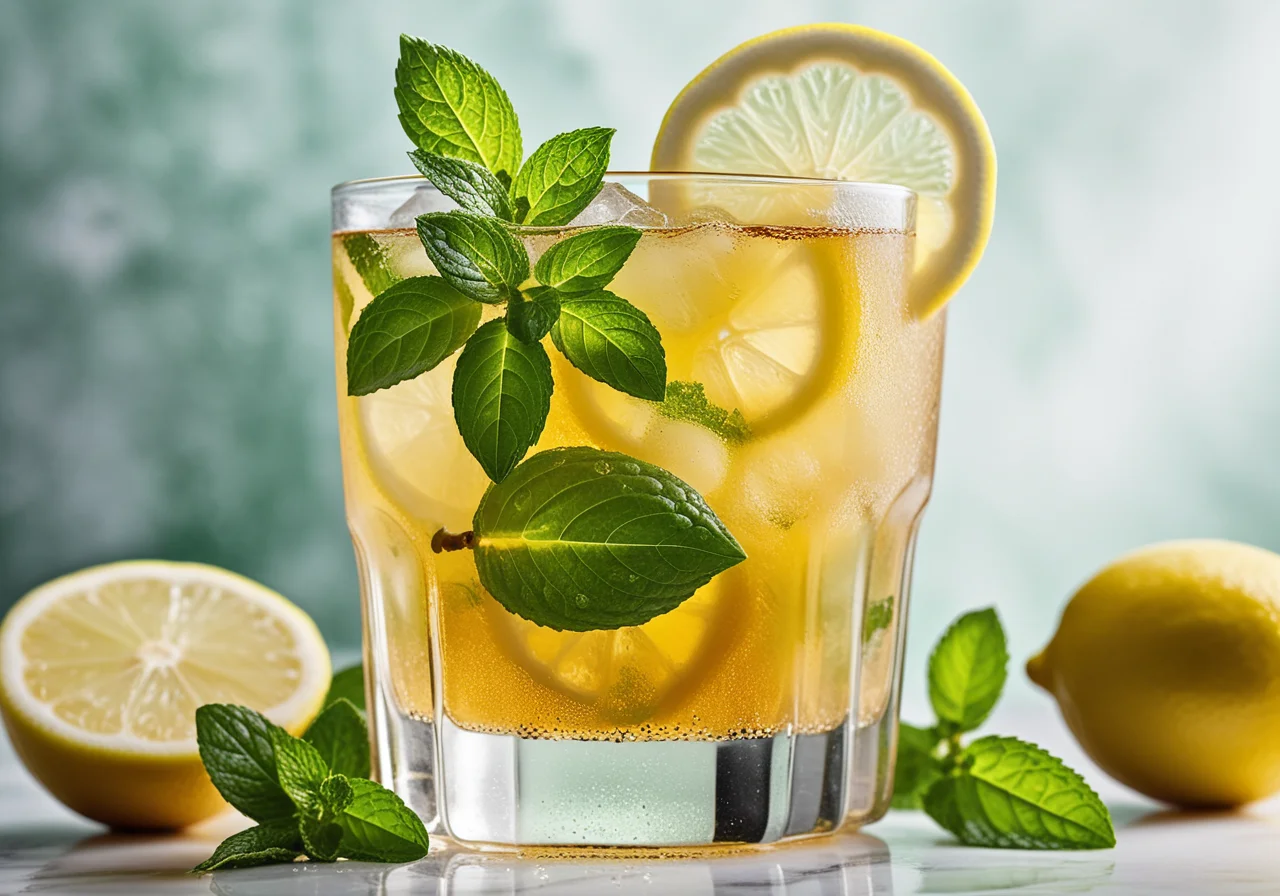 Lemon Mint Iced Tea