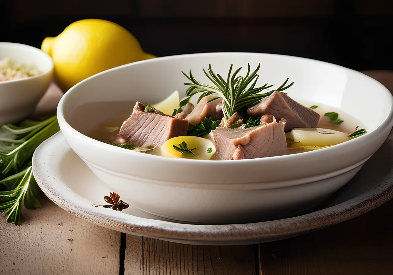 Veal Ragout with Kohlrabi