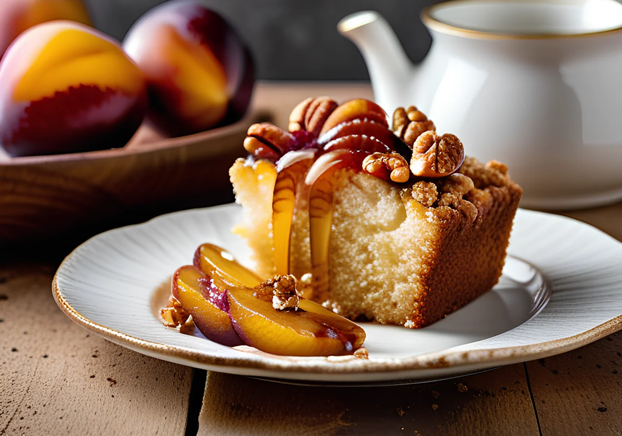 Plum Cake with Streusel