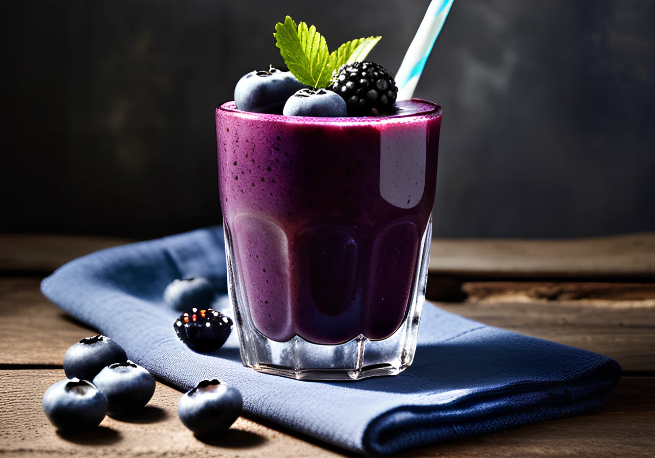 Blueberry Blackberry Smoothie