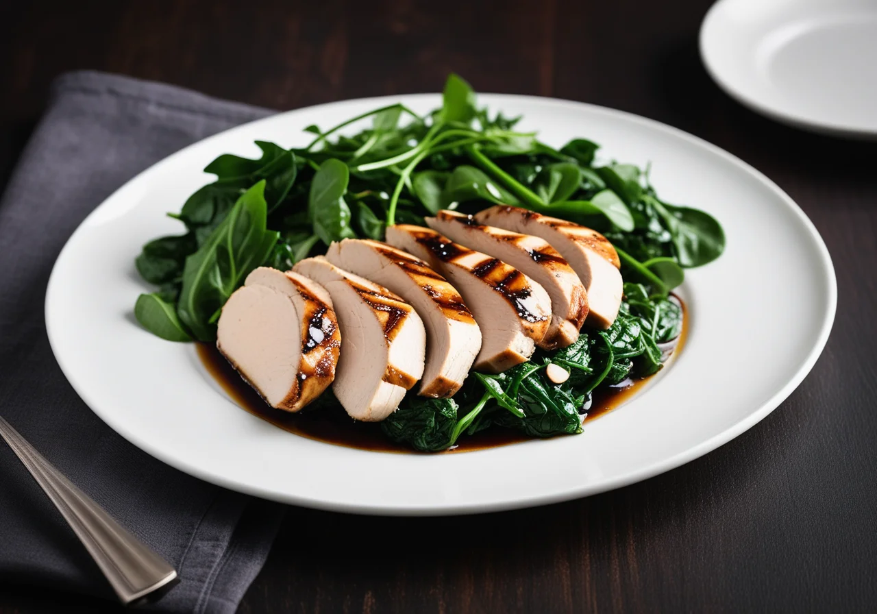 Chicken Breast with Spinach
