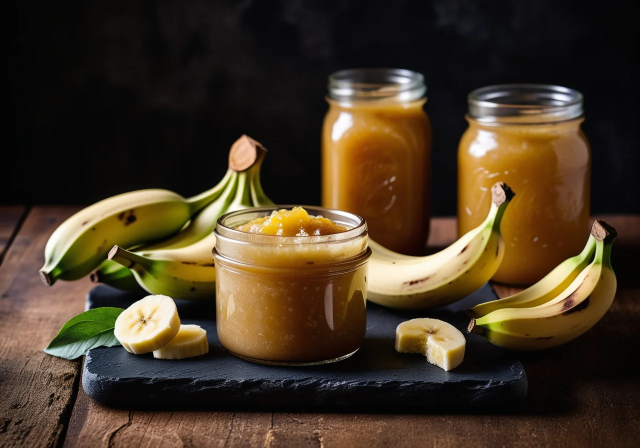 Ginger Banana Jam