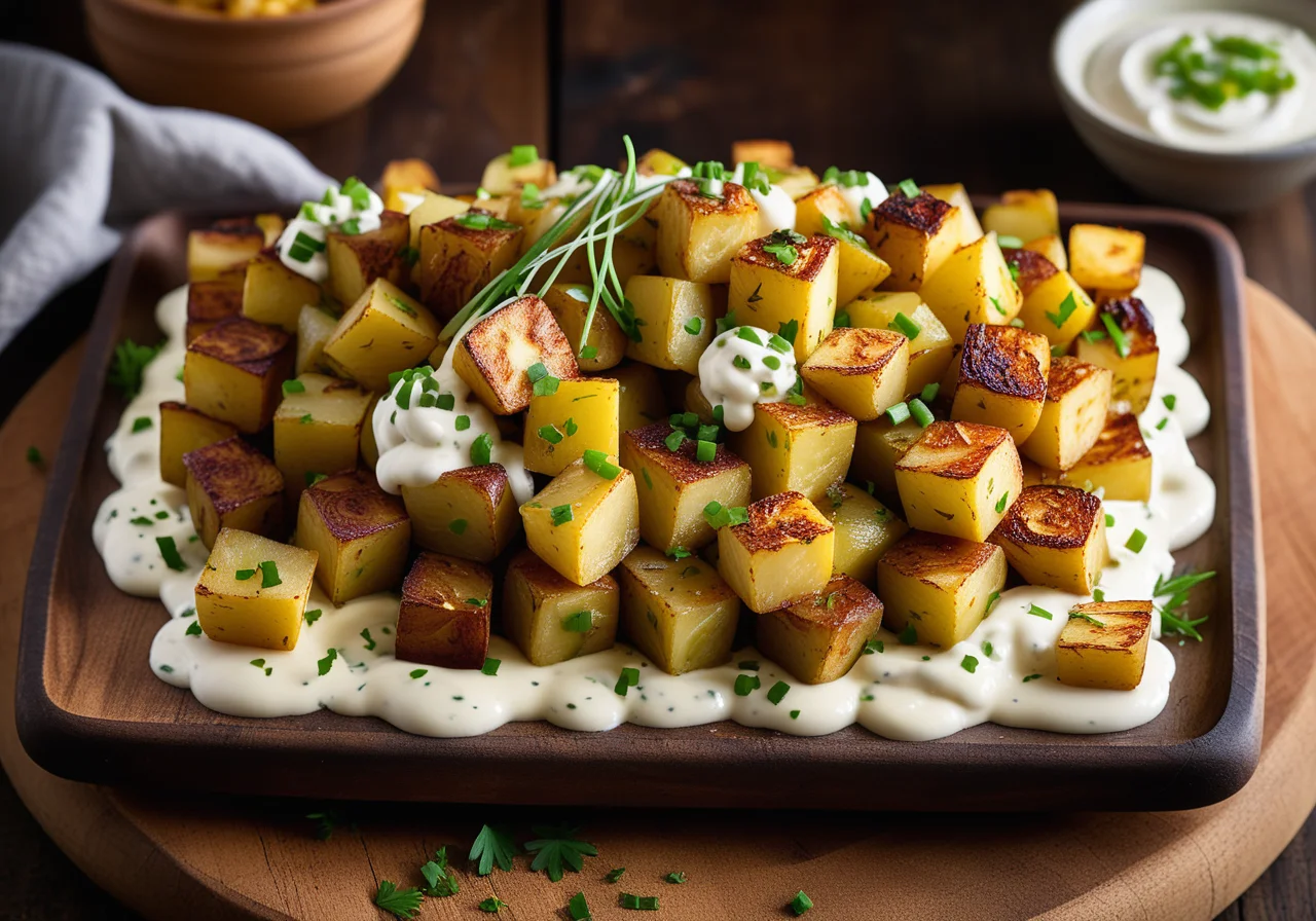 Sour Potato Vegetable with Pickles