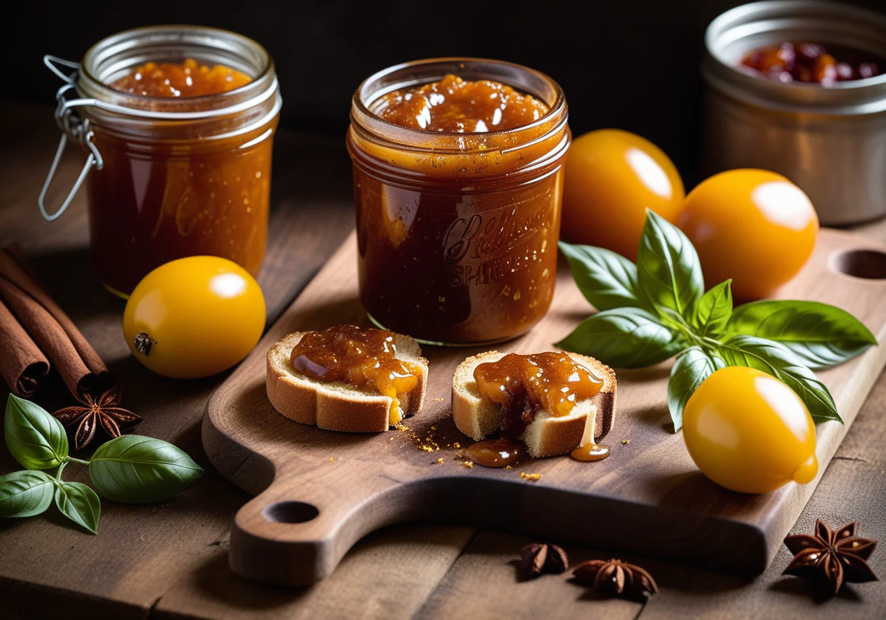 Tomato Jam with Dates