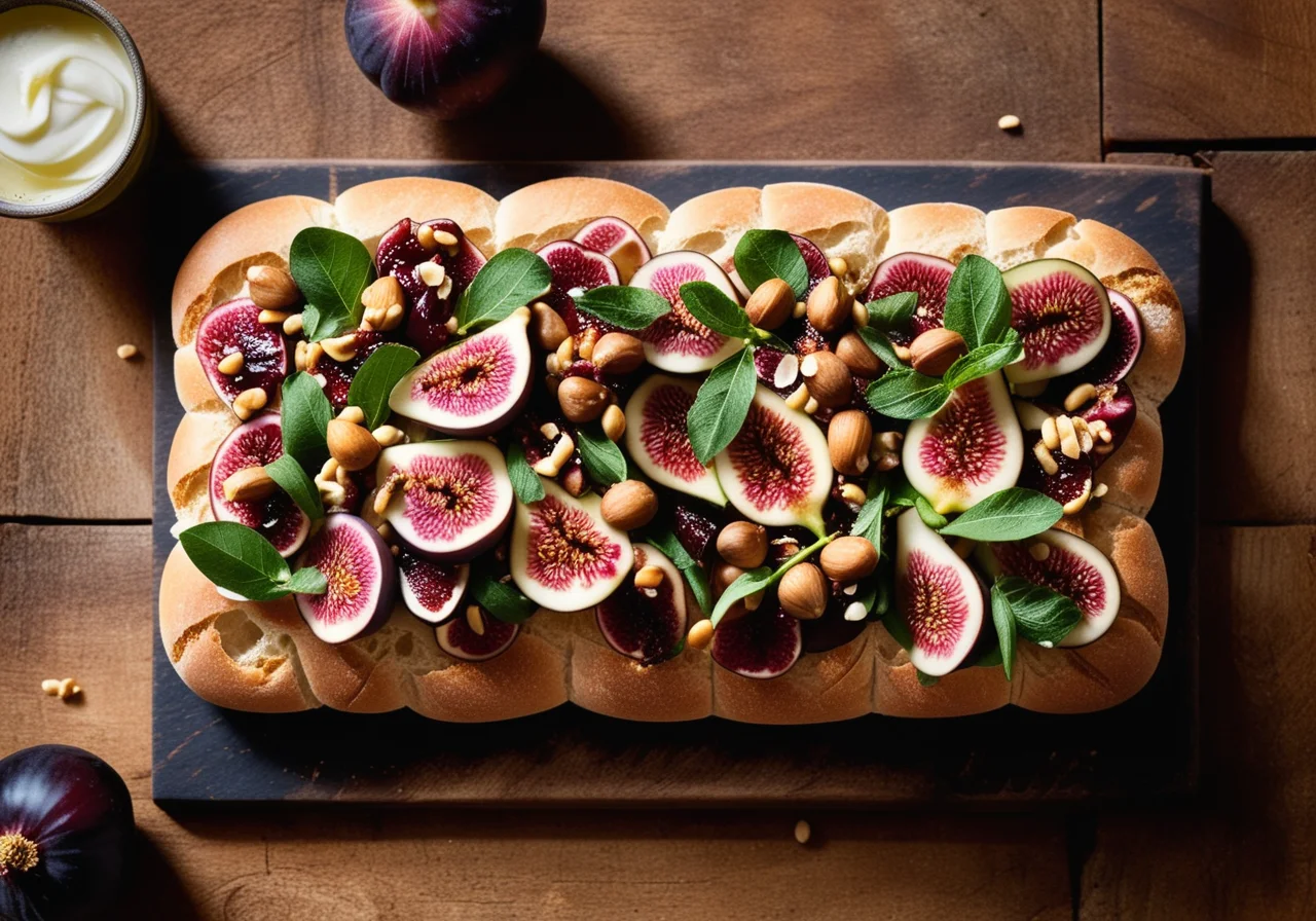 Ciabatta and Fig Salad