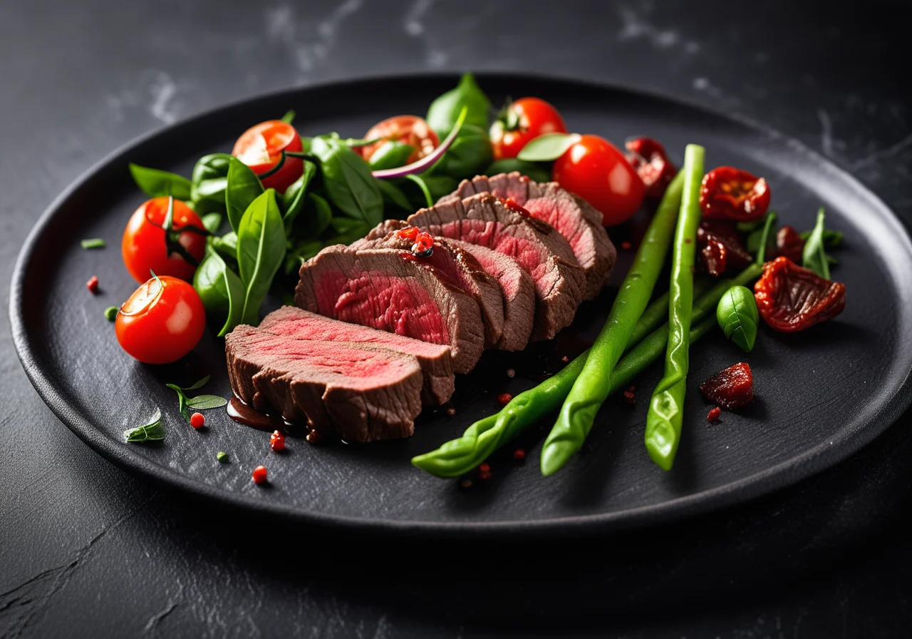 Beef Fillet with Vegetables