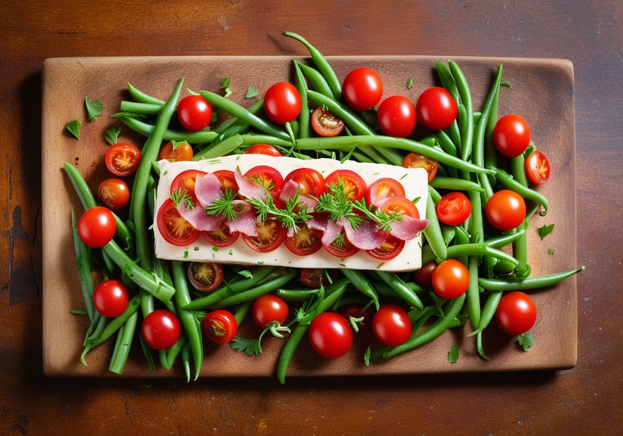 Matjes Salad with Beans