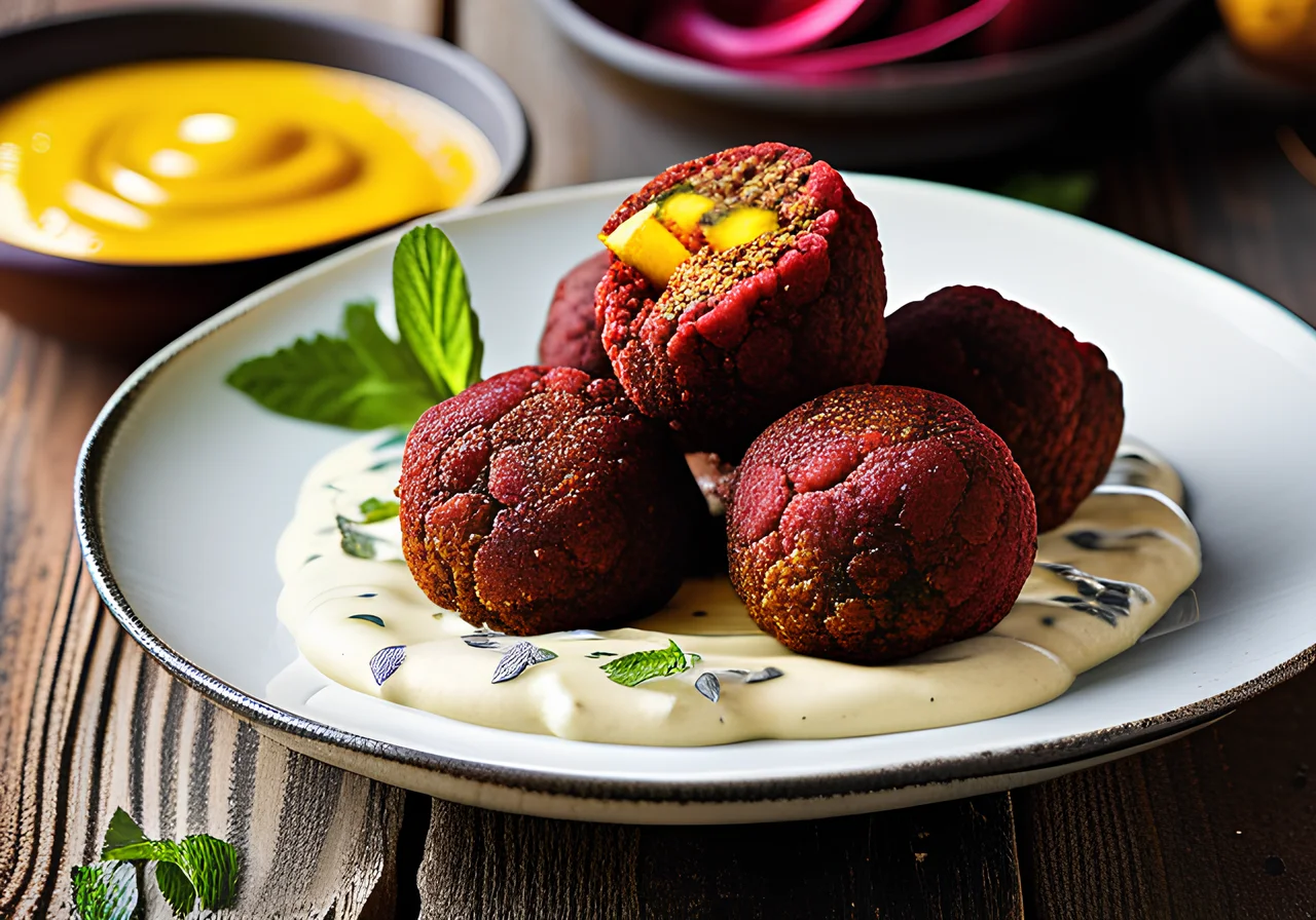 Beetroot Falafel for the Thermomix®