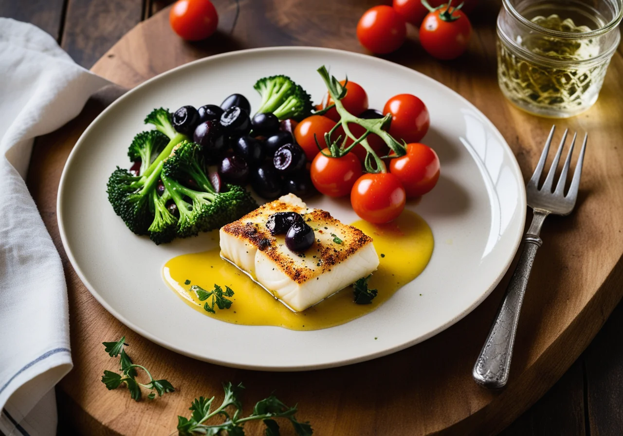 Mediterranean Oven-Baked Cod